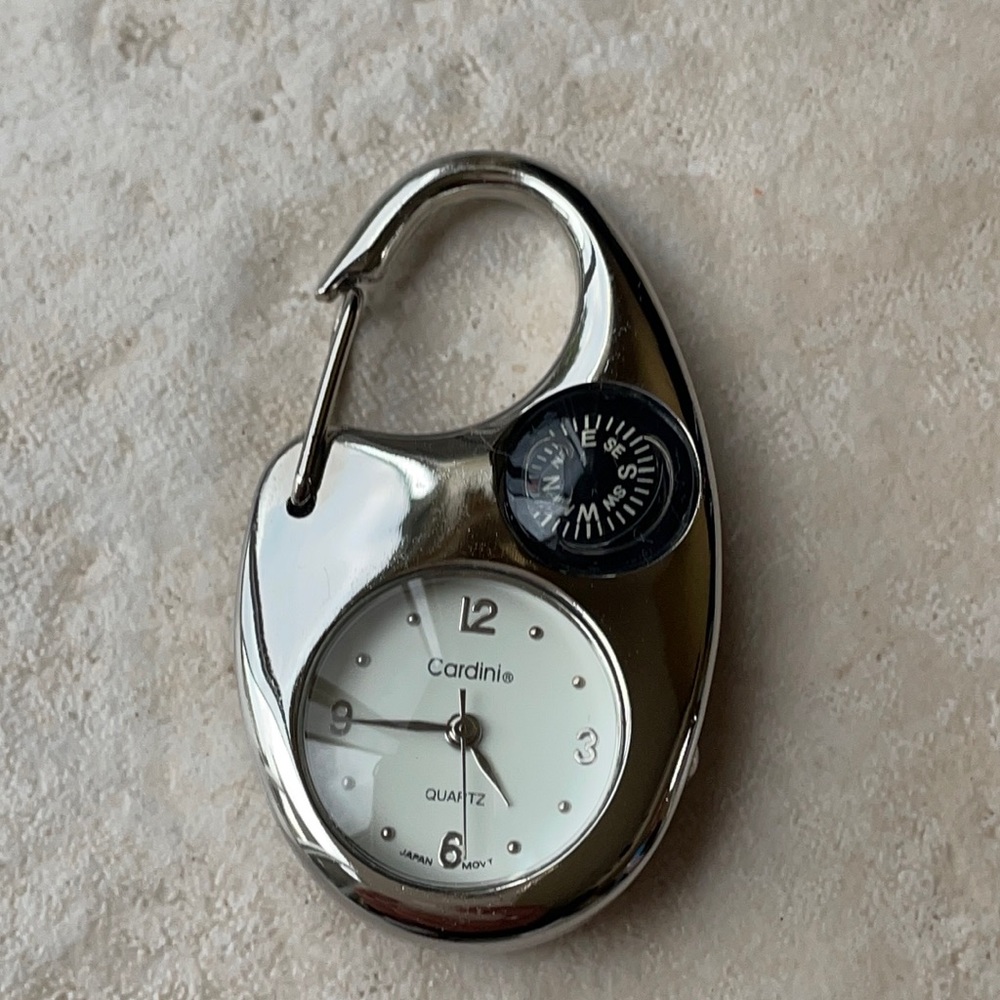 COPY - Cadini Keychain battery silver color